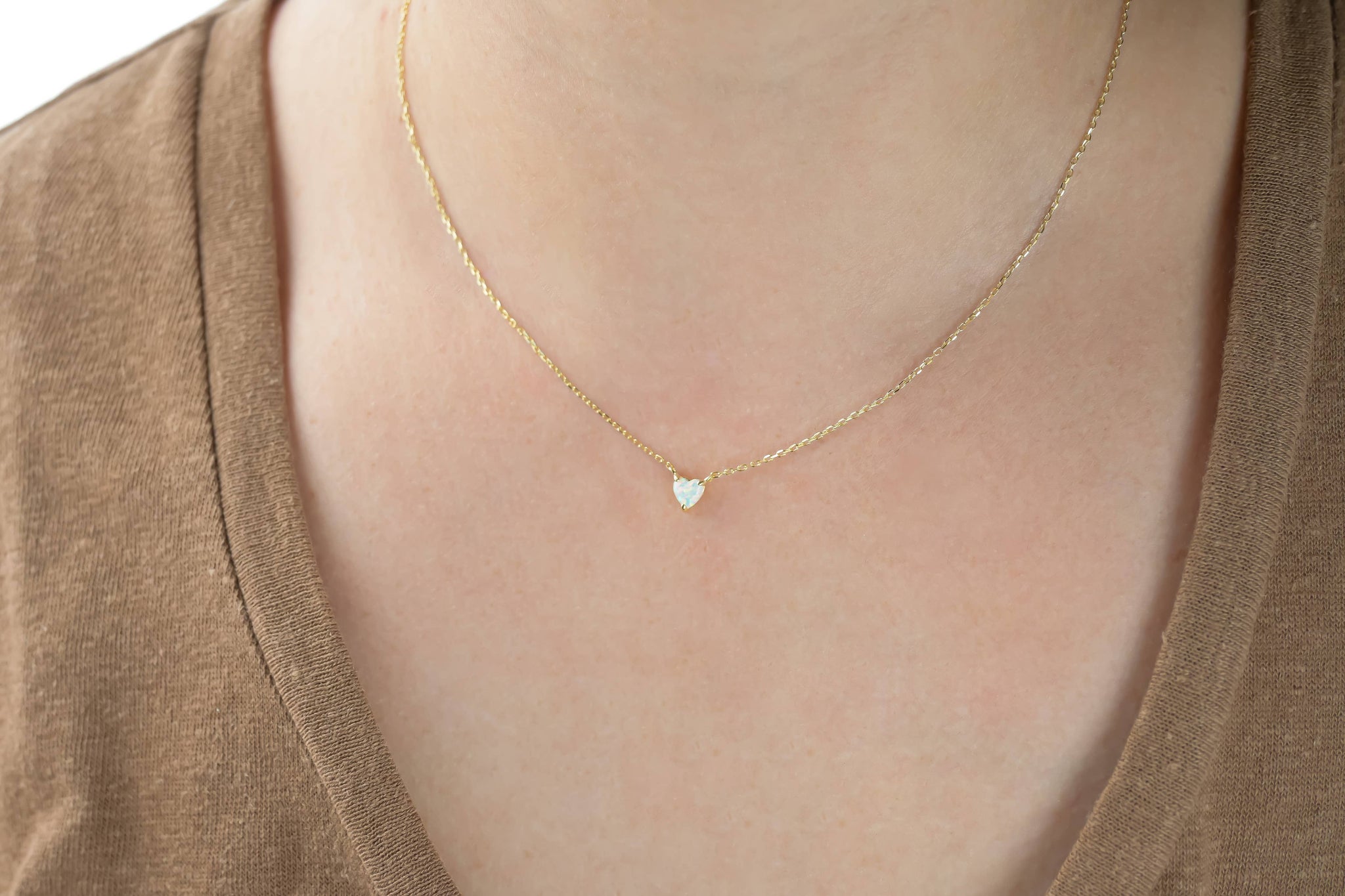 Opal Wild Heart Necklace